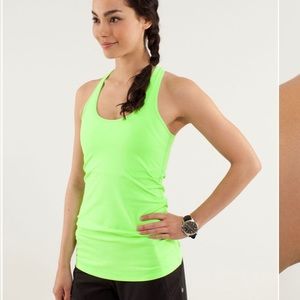 RARE Lululemon Cool Racerback
Zippy Green